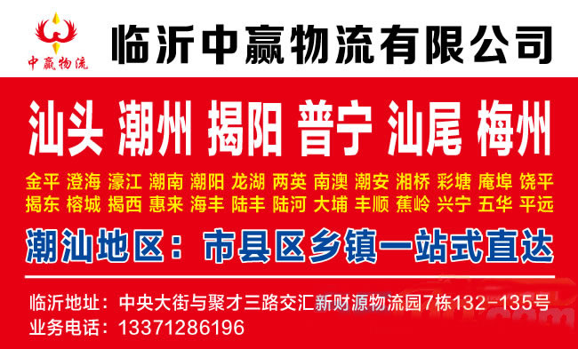 临沂到定西物流公司-临沂中赢物流